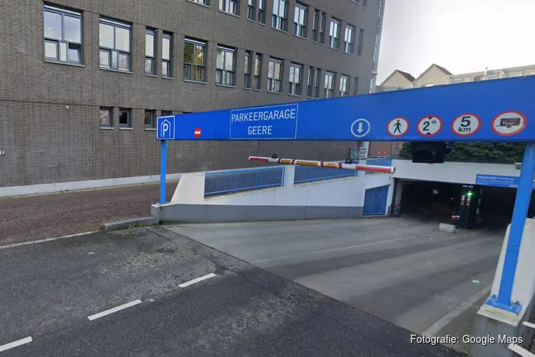 Parkeergarage Geere gesloten op 17 en 18 januari