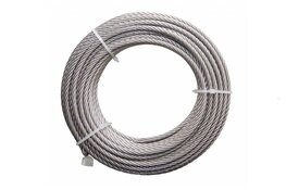 Gebruik een RVS staalkabel van 20 meter om je steiger goed vast te zetten