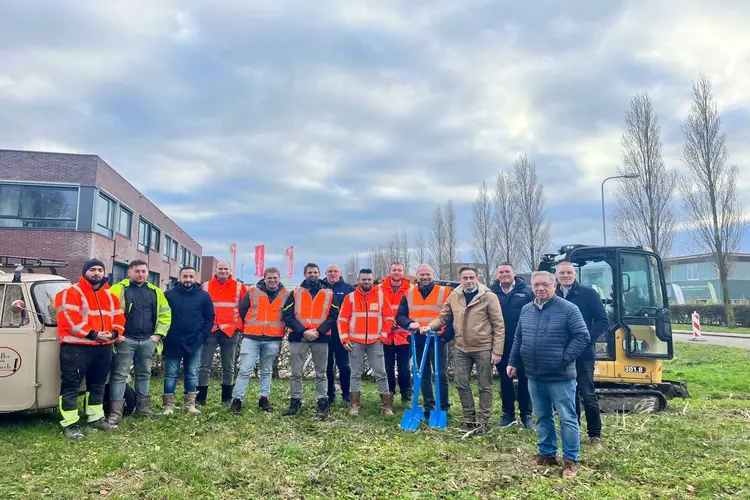 Start aanleg glasvezel op bedrijventerrein Mortiere in Middelburg